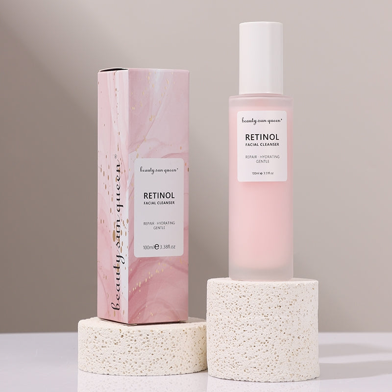 Nettoyant visage au rétinol – soin anti-âge hydratant