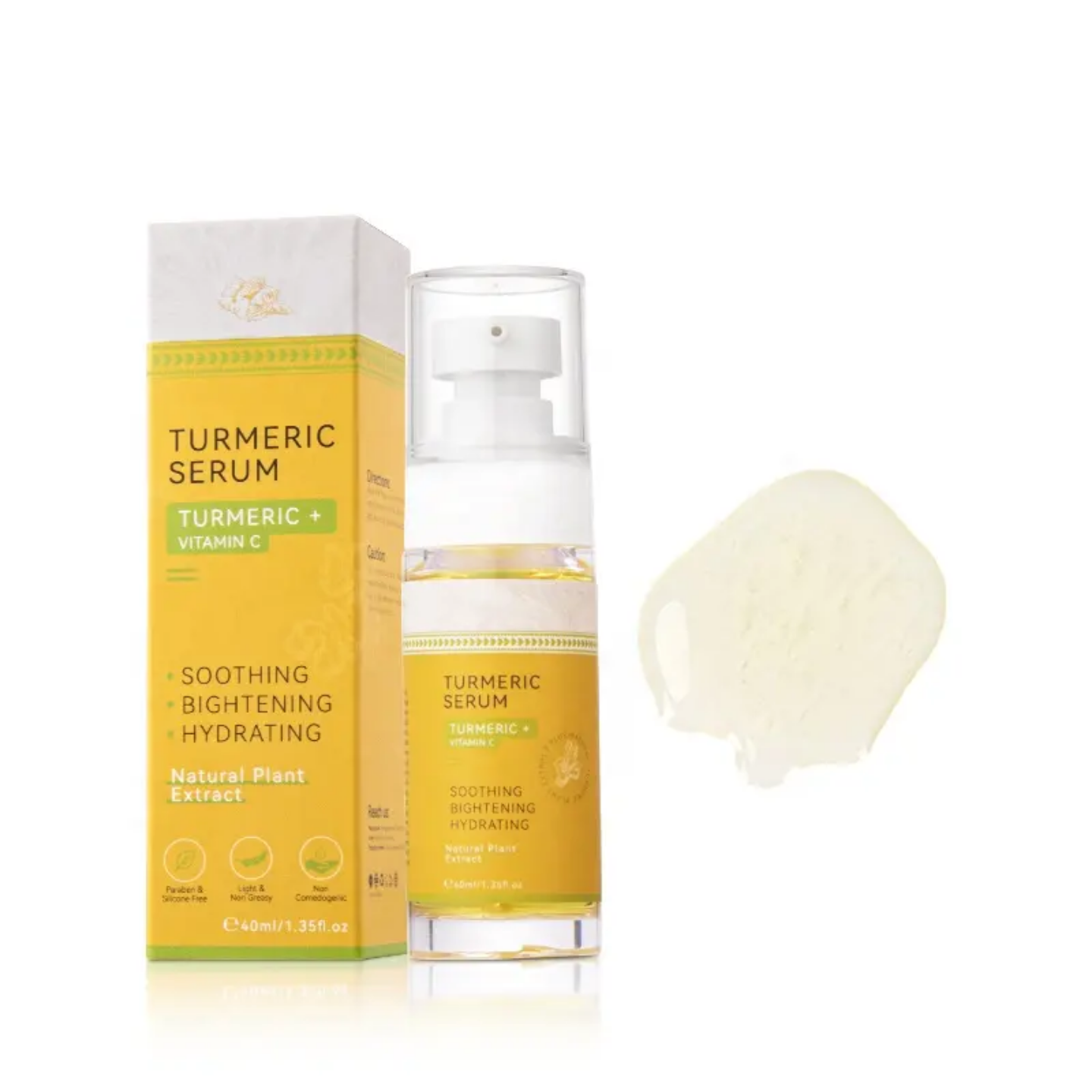 Sérum curcuma et vitamine C – éclat du teint et hydratation