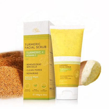 Exfoliant au curcuma pour le visage – éclat naturel et anti-taches