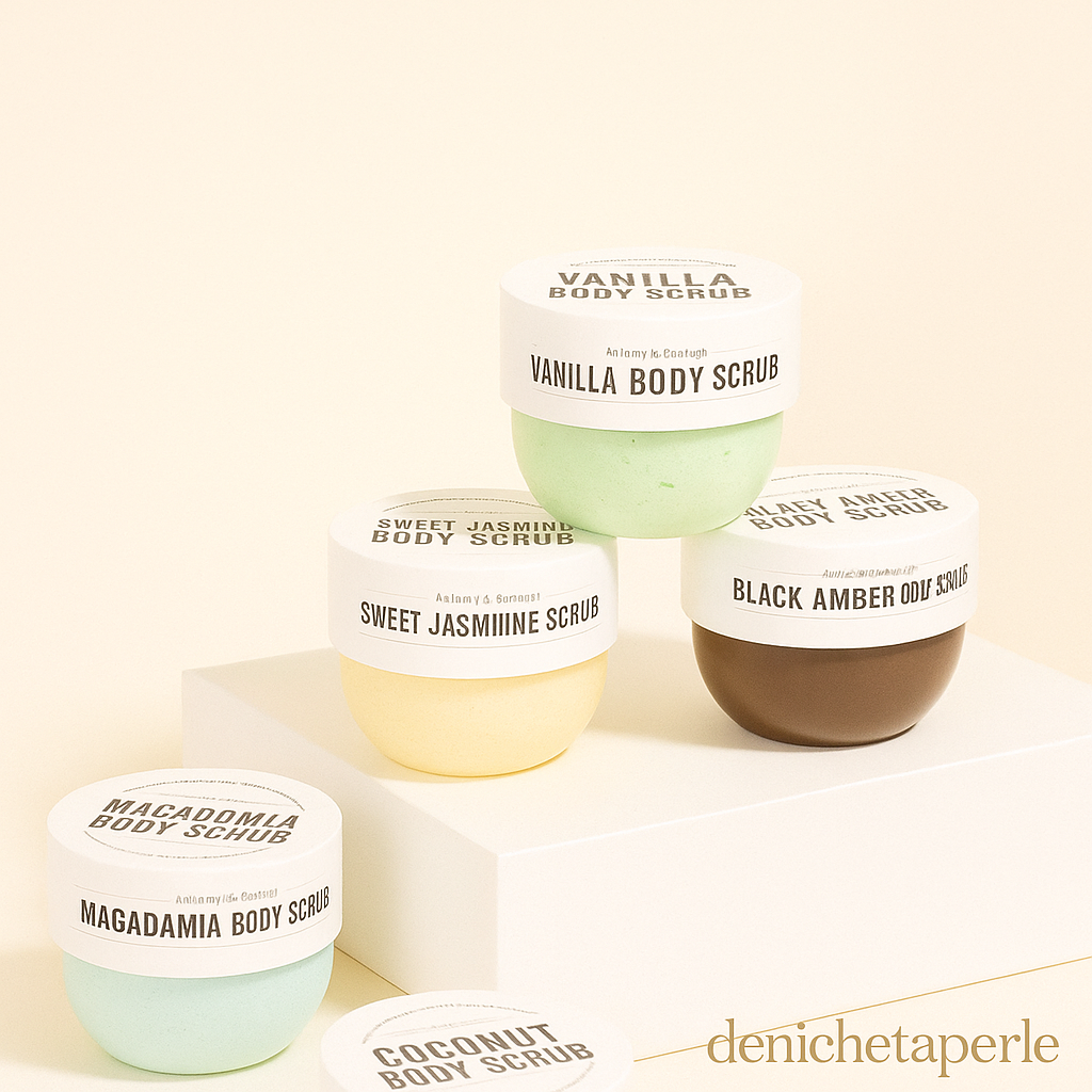 Gommage Corporel Éclat – Vitamine C & Aloe Vera | Denichetaperle