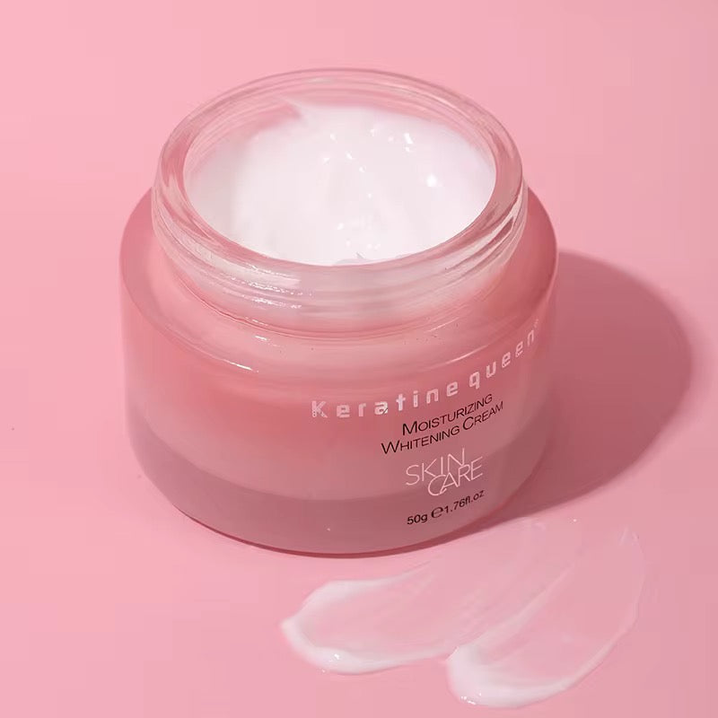 Crème visage hydratante éclat Denichetaperle – Niacinamide & céramides, soin hydratant unifiant, apaisant 