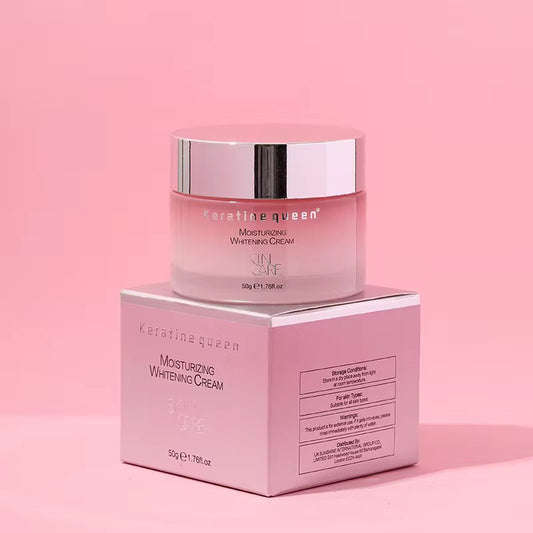 Crème visage hydratante éclat Denichetaperle – Niacinamide & céramides, soin hydratant unifiant.