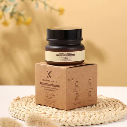 Crème de jour hydratante SPF Denichetaperle – Vitamine C & Acide Hyaluronique.”