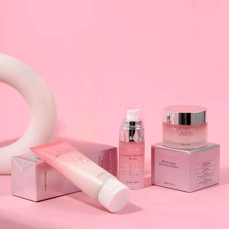 routine visage kératine denichetaperle hydratante éclat, arbutin