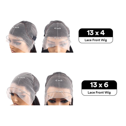 Pre-Plucked HD Lace Front Wigs