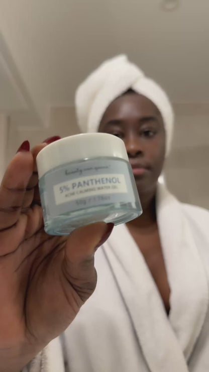 Gel apaisant Panthénol 5 % – Hydratant anti-acné peau sensible | Denichetaperle