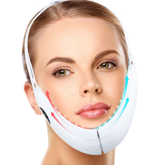 EMS Facial Lifting  LED Photon Thérapie Face Vibration Masseur Cellulite
